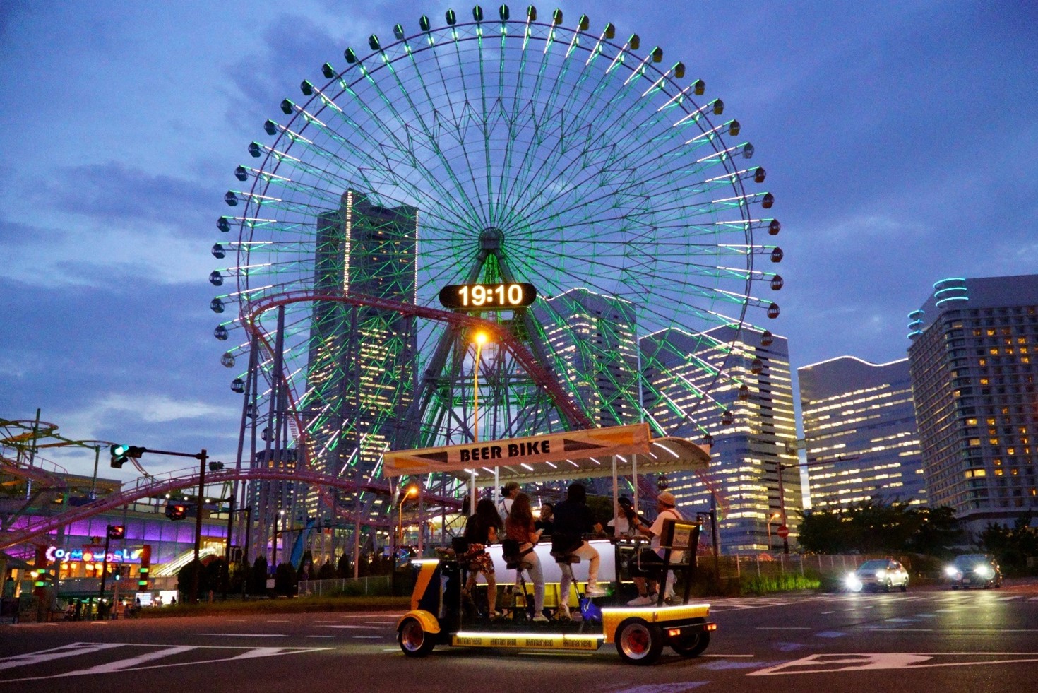 ビアバイクで巡るクラフトビールの街ヨコハマ 夜のブルワリー満喫旅