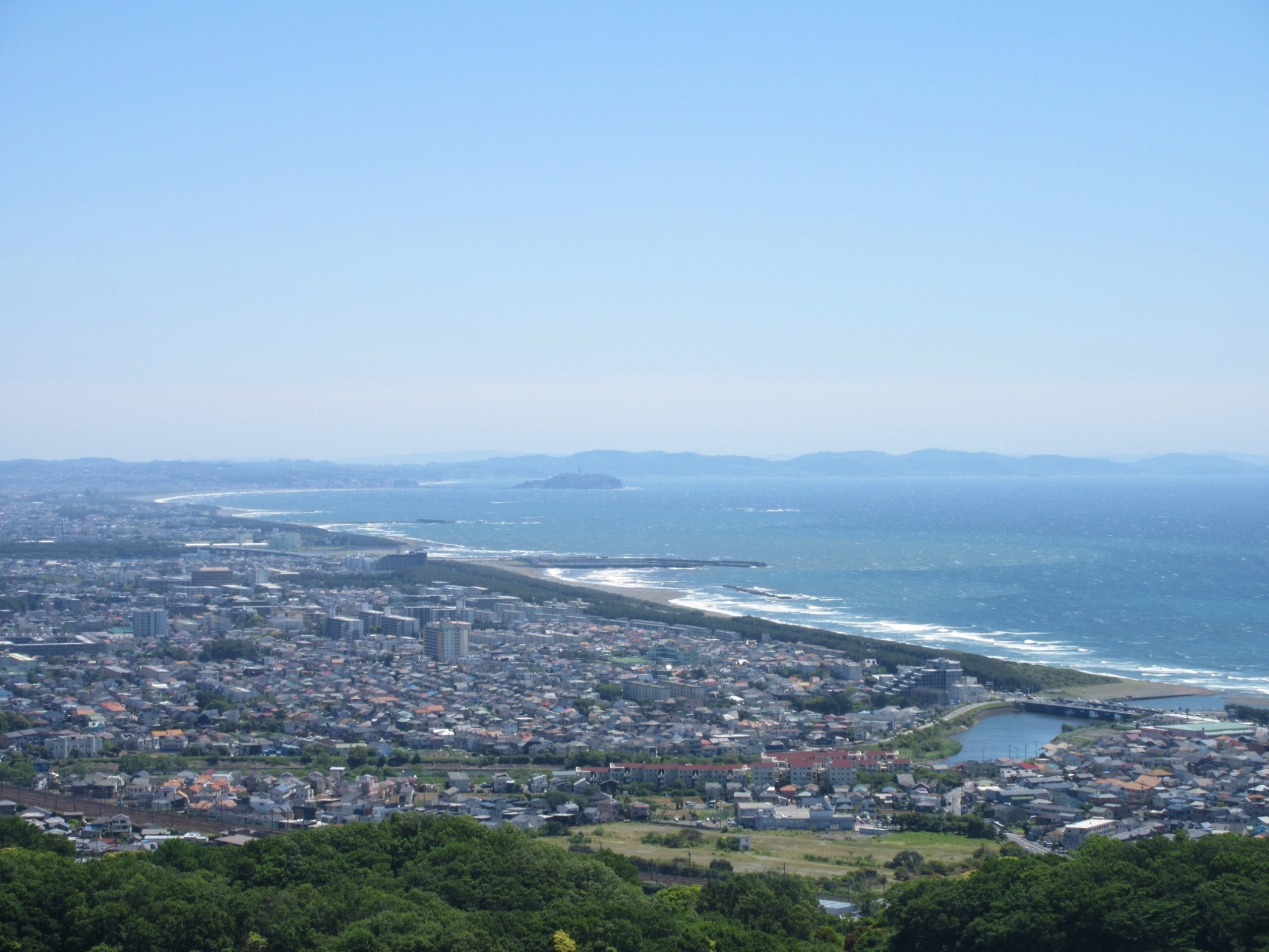 高麗山公園（湘南平）「光輝く湘南」