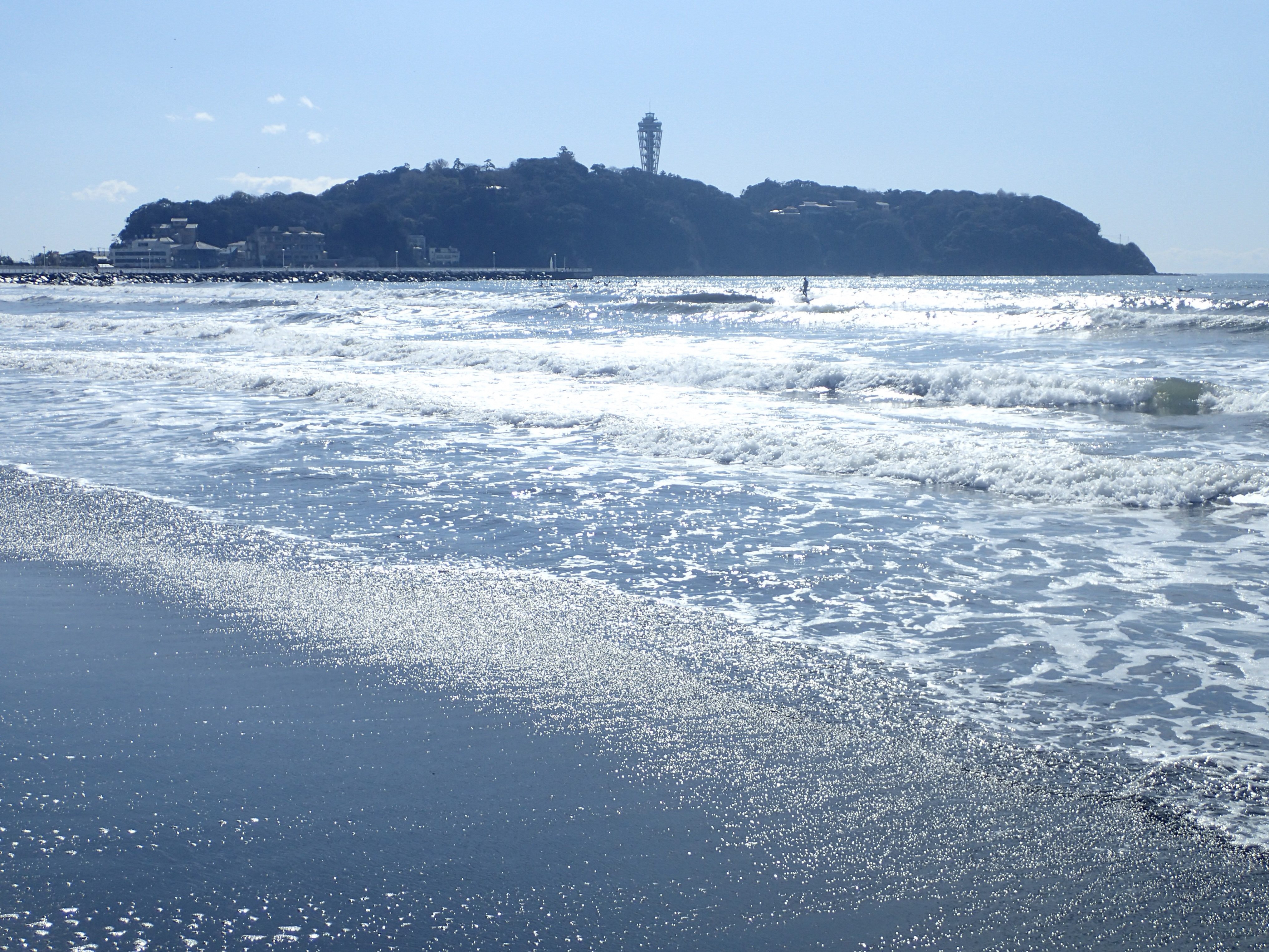 江の島「きらきら輝く」