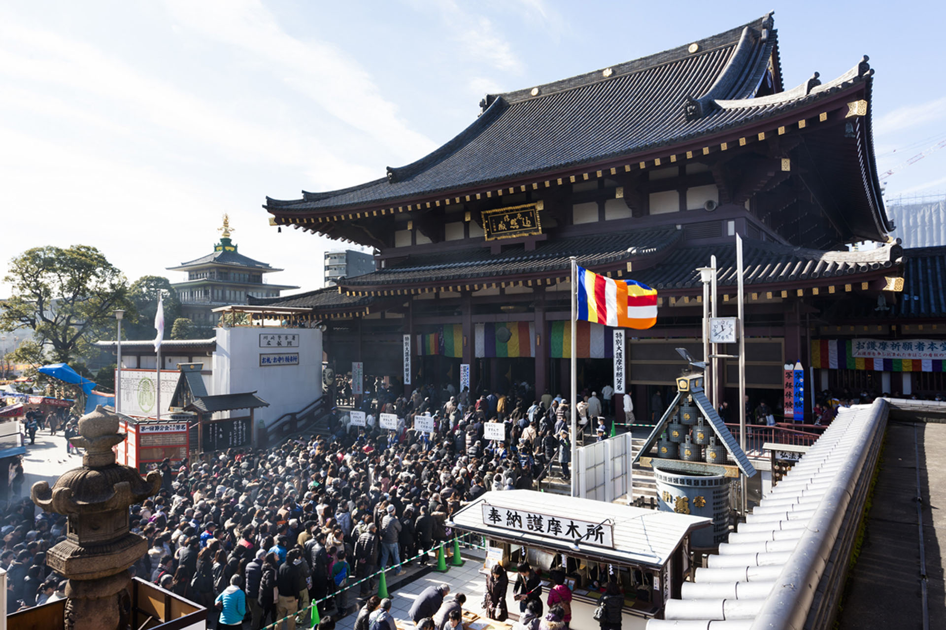 川崎大師平間寺（初詣）