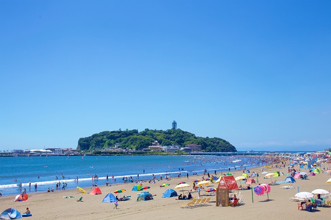 【藤沢市】片瀬東浜海水浴場